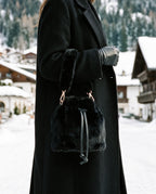 Kitzbühel Bucket Bag carried in the snow