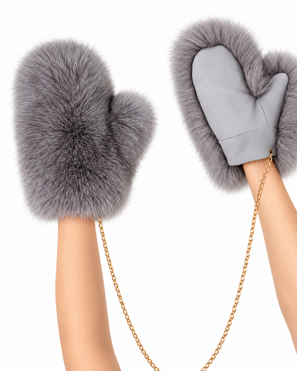 The St. Moritz Fur Mittens