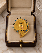 The Sun Lion Brooch