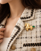 The Lucky Pony Brooch