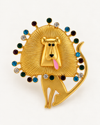 The Sun Lion Brooch