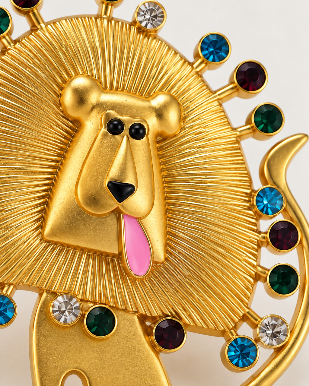 The Sun Lion Brooch