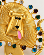 The Sun Lion Brooch