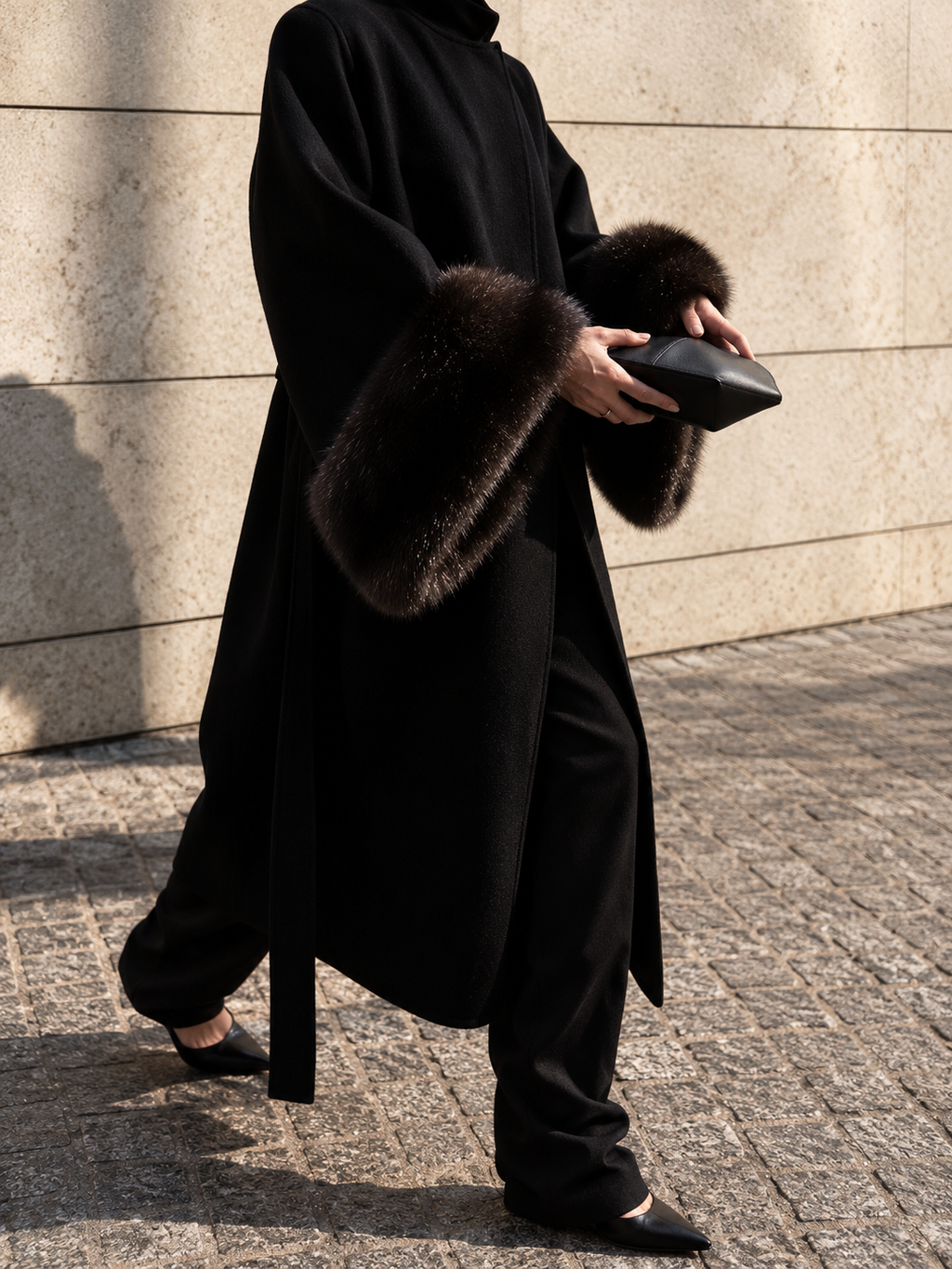 The Vienna Wrap Coat