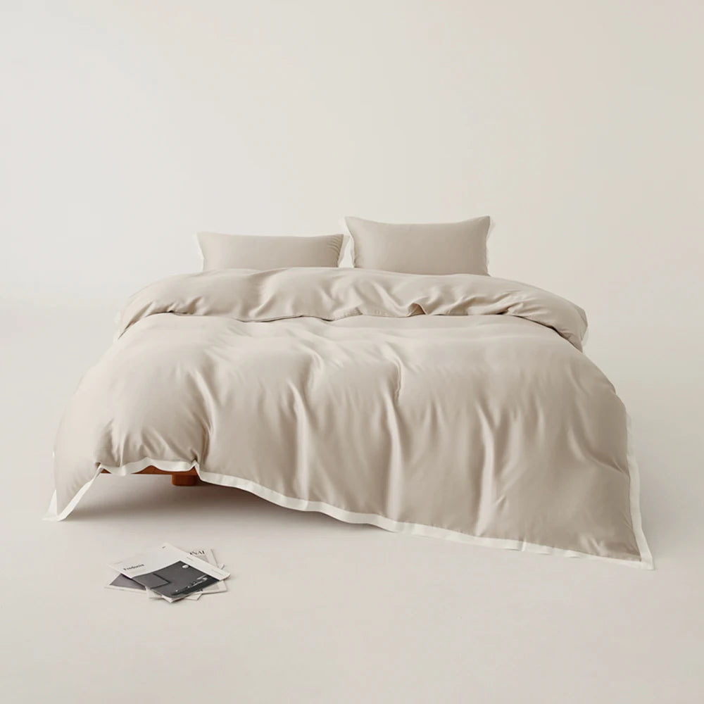 The Lyon Silk Bedding Set