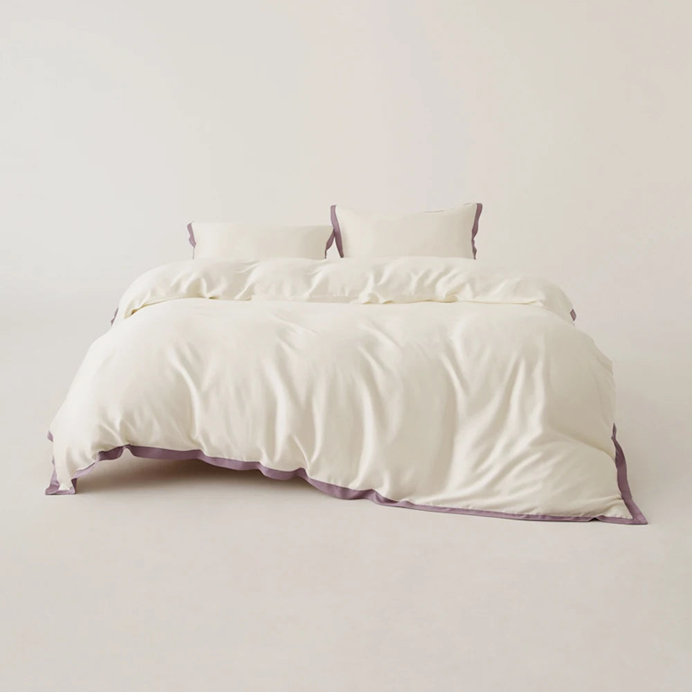 The Lyon Silk Bedding Set