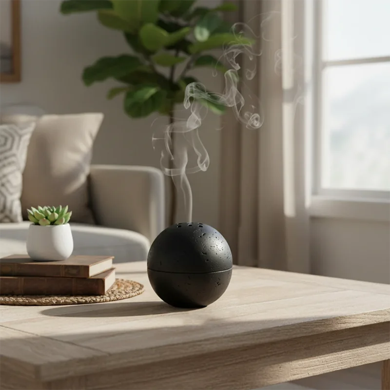 The Carrara Incense Sphere
