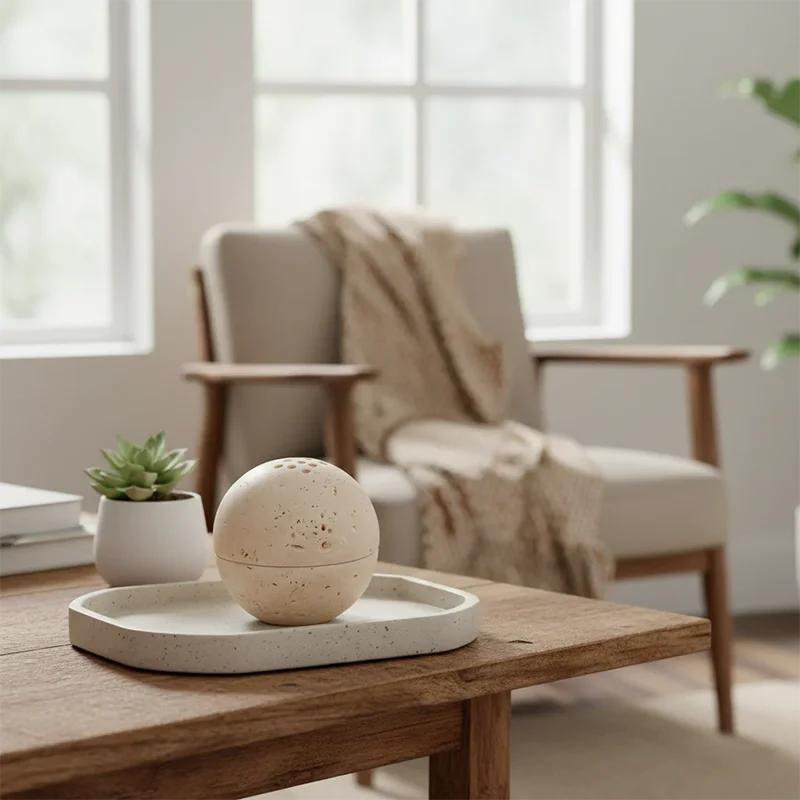 The Carrara Incense Sphere