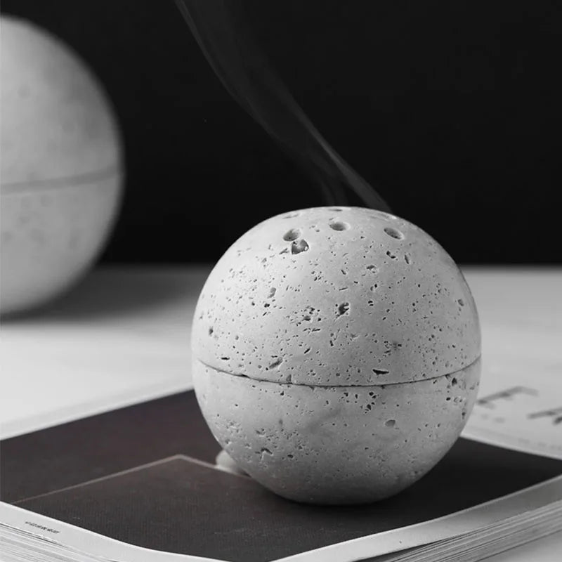 The Carrara Incense Sphere