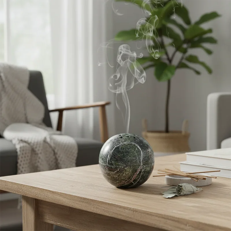 The Carrara Incense Sphere