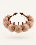 Round gasket with a textured surface on a white background