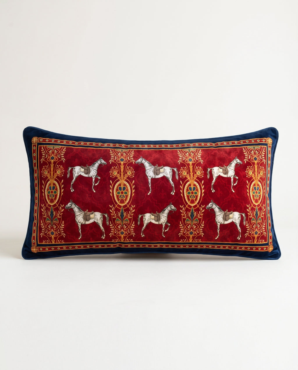 Stable Cushion in Red Parade