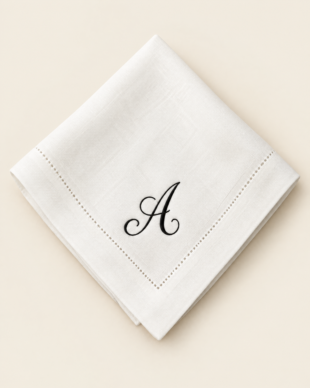 The Soirée Napkin, Black