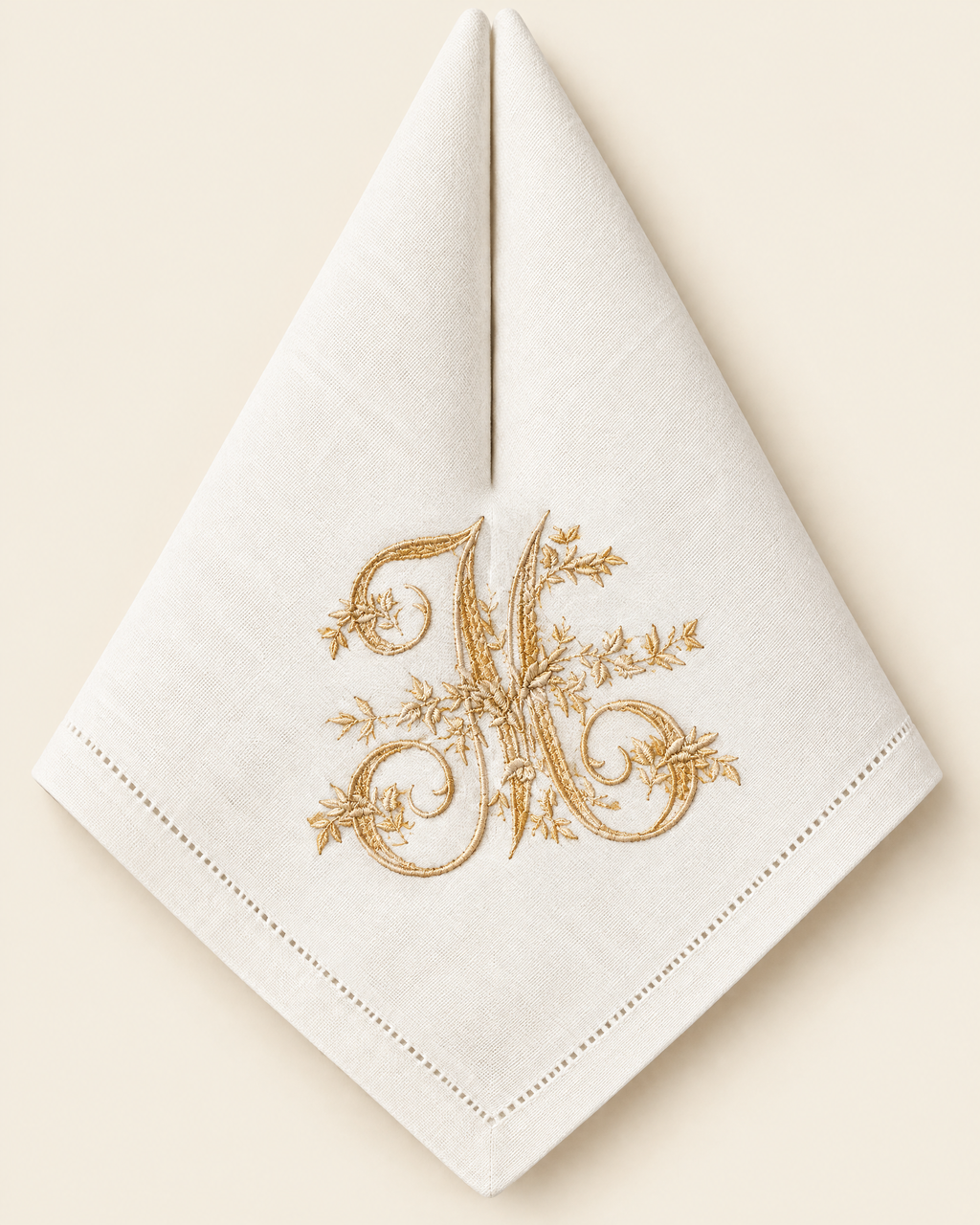 The Belle Époque Napkin, Ochre