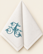 The Belle Époque Napkin, Peacock