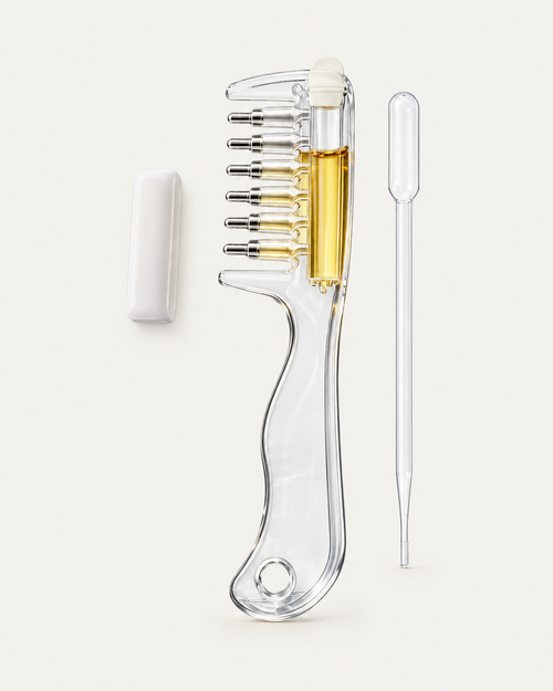The Apothecary Comb, single, with dropper and dust cover