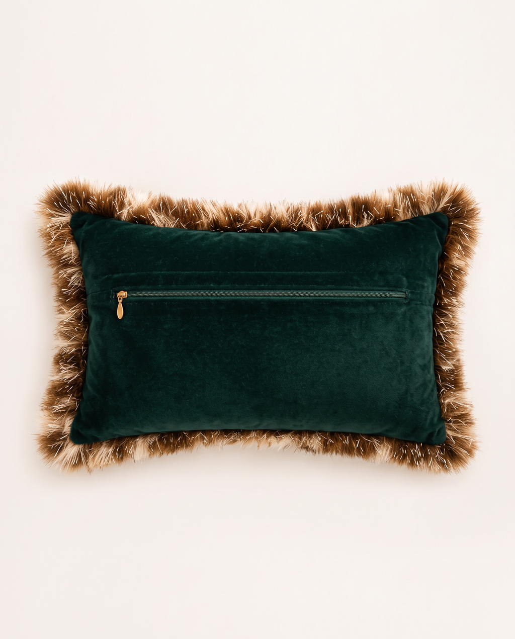 Back of the cushion with zip