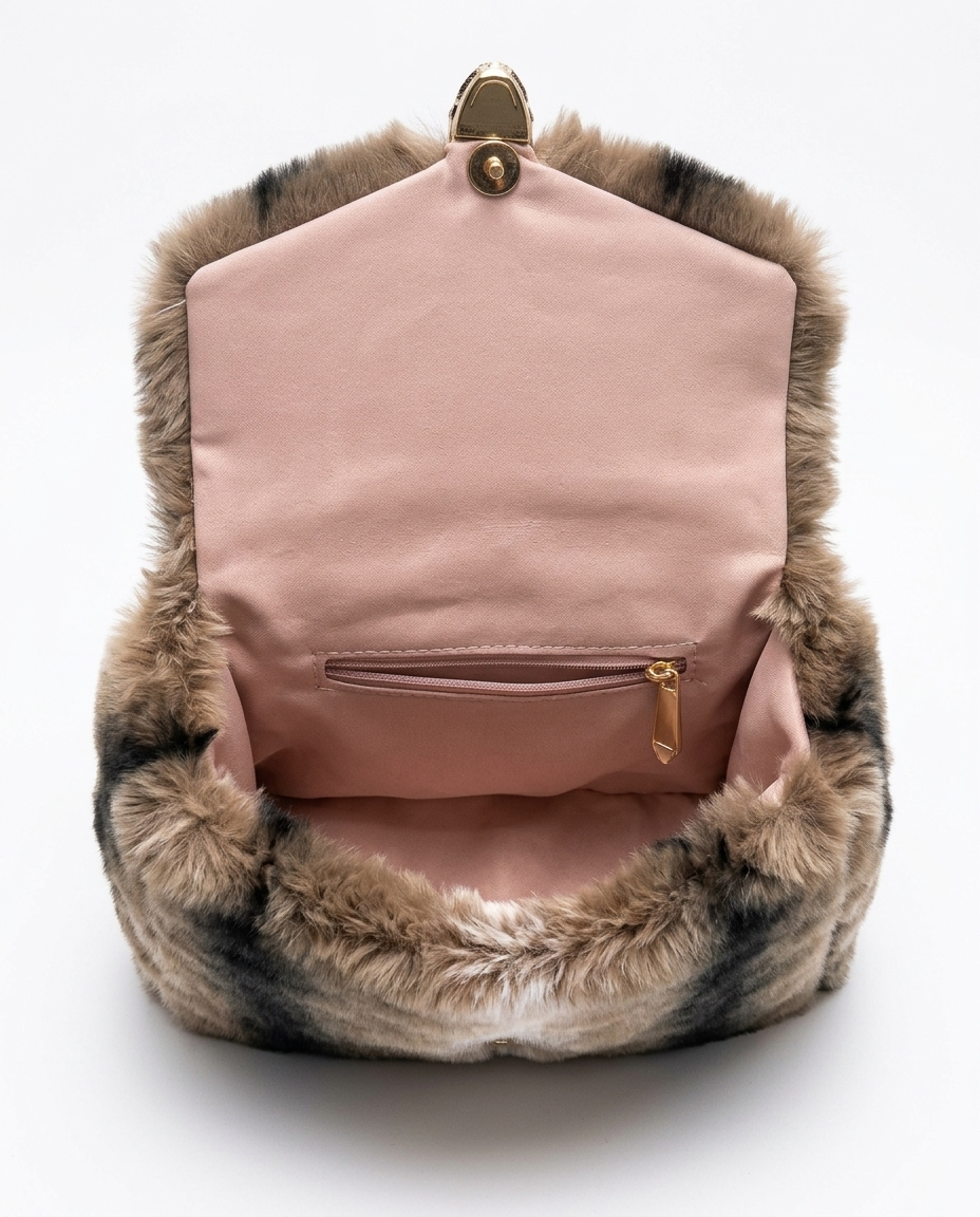 The Aspen Fur Clutch