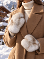The St. Moritz Fur Mittens