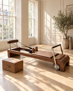 The Belgravia Reformer and sitting box in a sunlit Belgravia townhouse studio