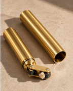 The Piccadilly Lighter pulled apart to show the mechanism