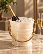 The Savoy Ice Bucket chilling champagne