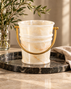 The Savoy Ice Bucket on a marble tray